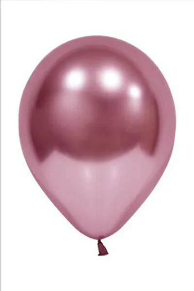 Pembe 12 İnç Krom Balon 10'lu 462959