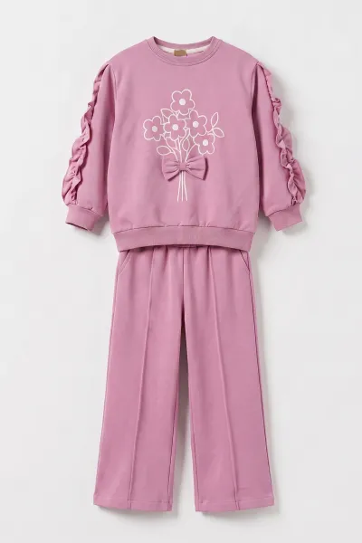 pembe-2-10-yas-cicek-desenli-fiyonklu-bol-paca-2-ip-kiz-cocuk-takim-485178