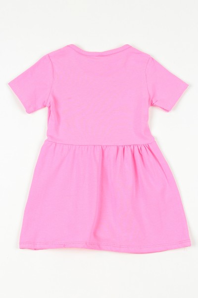 Pembe (2-10 yaş) Moschino Toy Baskılı Kız Çocuk Elbise 108647