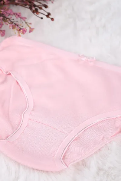 Pembe (2-11 Yaş) Fiyonklu Kız Çocuk Külot 233350