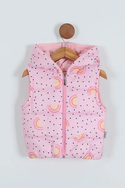 pembe-2-4-yas-gokkusagi-desenli-kapusonlu-kiz-cocuk-yelek-287544