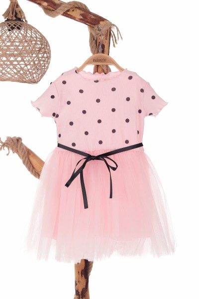pembe-2-4-yas-puanli-tullu-kiz-cocuk-elbise-171255