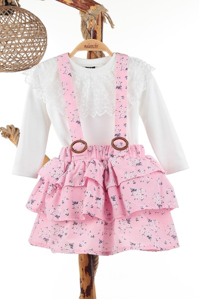 pembe-2-5-yas-cicek-baskili-dantelli-kiz-cocuk-elbise-141476