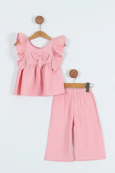 pembe-2-5-yas-gofre-kumas-kol-firfirli-pantolonlu-kiz-cocuk-takim-262424