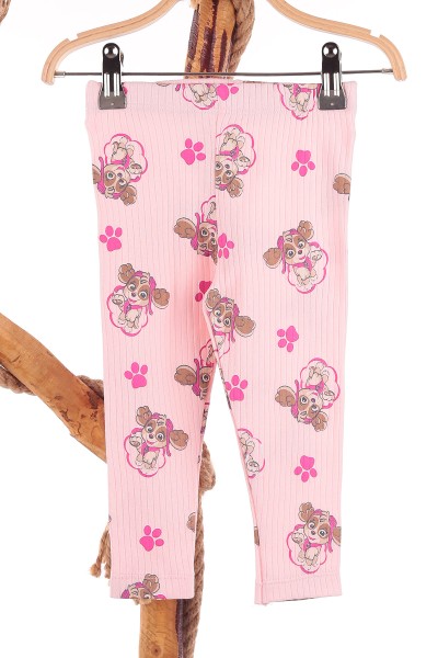 Pembe (2-5 Yaş) Skye Köpek Baskılı Oversize Kesim Kız Çocuk Takım 144538
