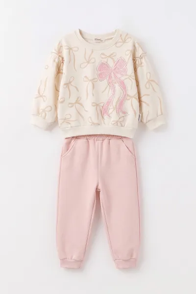 pembe-2-6-yas-fiyonk-ve-tas-baskili-balon-kol-3-ip-sardonlu-kiz-cocuk-kislik-takim-496304