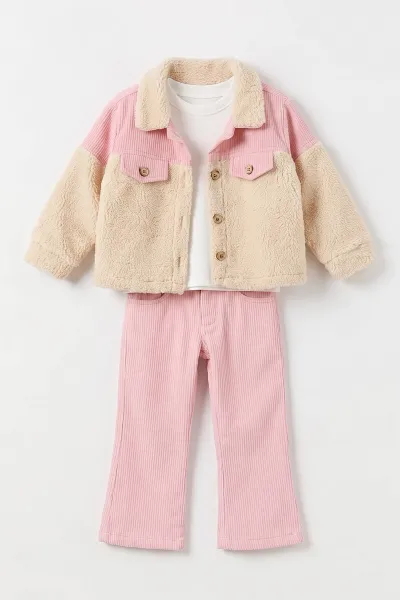 pembe-2-6-yas-pelus-ceketli-kiz-cocuk-3lu-takim-496119