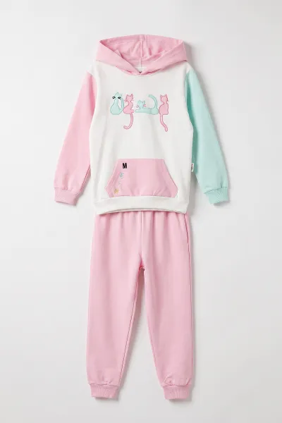 pembe-2-6-yaskedi-nakisli-kanguru-cepli-kapusonlu-kiz-cocuk-2li-takim-473079