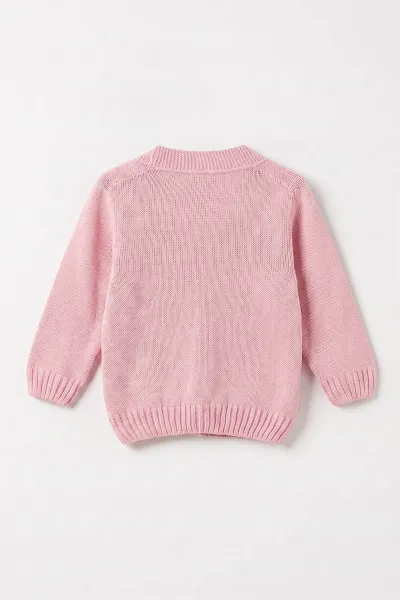 Pembe (2-8 Yaş) Blazer Tirko Kız Çocuk Hırka 474901