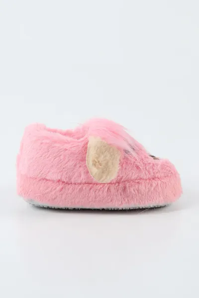 Pembe ( 21 - 24 )Peluş Figürlü Çocuk Panduf 498629