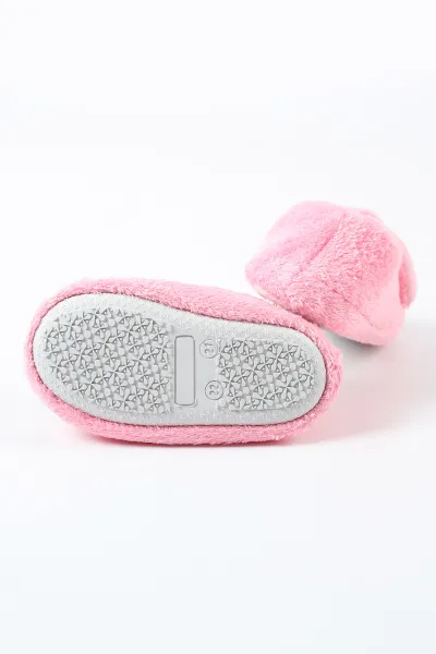 Pembe ( 21 - 25 ) Peluş Figürlü Kız Bebek Panduf 488267