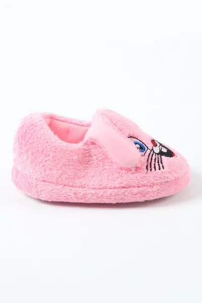 Pembe ( 21 - 25 ) Peluş Figürlü Kız Bebek Panduf 488267
