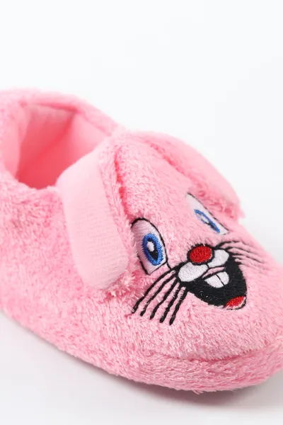 Pembe ( 21 - 25 ) Peluş Figürlü Kız Bebek Panduf 488267