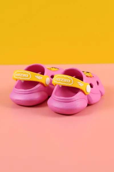 Pembe (21-26) Figürlü Eva Bebe Terlik & Sandalet 259143