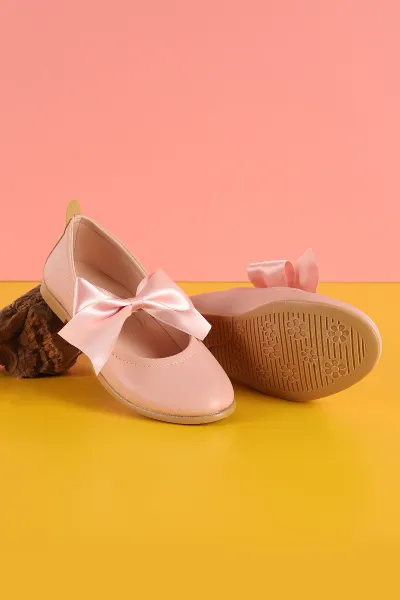 Pembe (21-30) Fiyonklu Kız Bebek & Çocuk Babet 342712