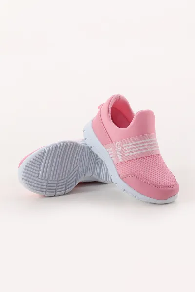 Pembe ( 22 - 25 ) Fileli Kız Bebek Spor Ayakkabı 463252