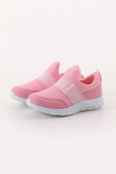 Pembe ( 22 - 25 ) Fileli Kız Bebek Spor Ayakkabı 463252