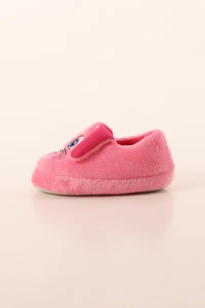 Pembe ( 25 - 30 ) Peluş Figürlü Kız Çocuk Panduf 395475