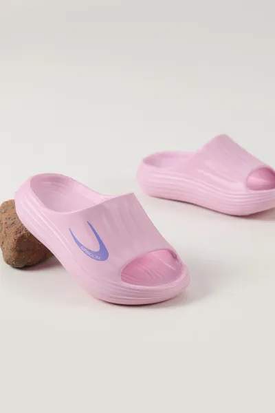 Pembe ( 26 - 35 ) Kız Çocuk Terlik 464832