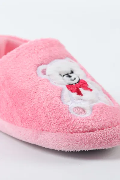 Pembe ( 29 - 34 ) Peluş Figürlü Çocuk Panduf 496298