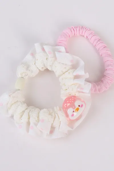 Pembe 2'li Figürlü Simit Toka 486162