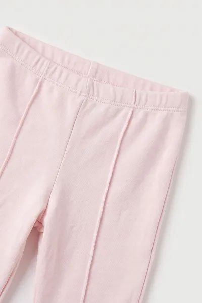 Pembe (3-18 Ay)Süzene Fiyonk Nakışlı  Alt Çimalı  Kız Bebek 2'li Takım 477554