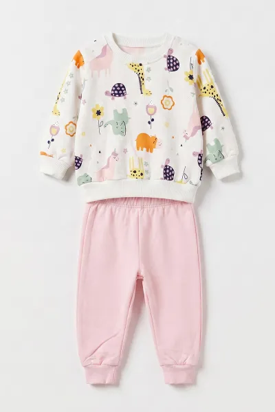 pembe-3-24-ay-sevimli-hayvanlar-baskili-kiz-bebek-2li-takim-483862