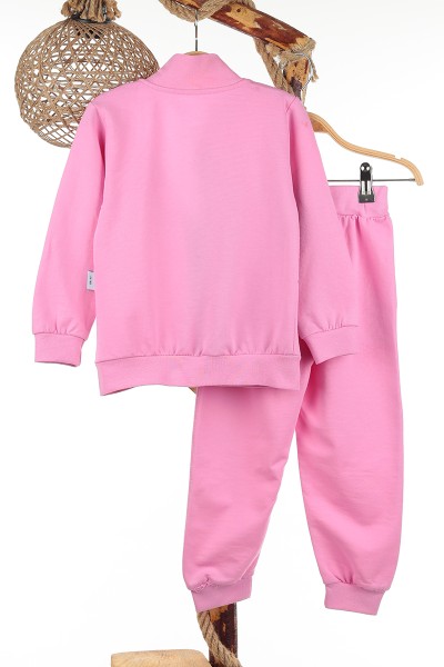 Pembe (3-6 Yaş) Star Unicorn Baskılı Kız Çocuk Takım 142640