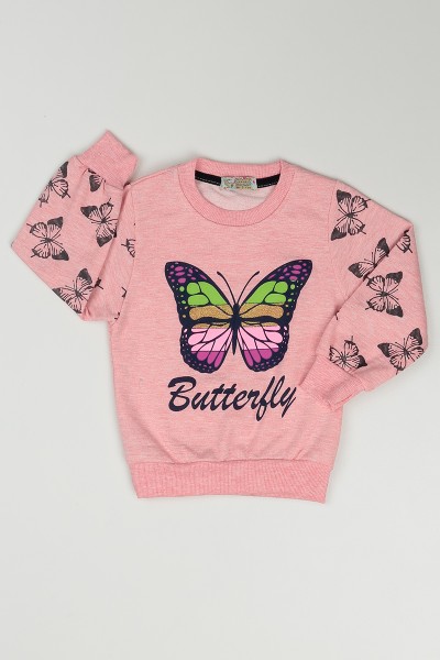 pembe-3-7-yas-kelebek-baskili-kiz-cocuk-sweatshirt-90353