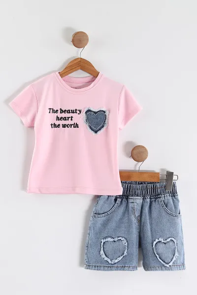 pembe-3-7-yaskalp-nakisli-tasli-kot-sortlu-kiz-cocuk-takim-455269