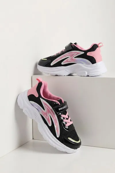 Pembe (31-35)Cırt Cırtlı Kız Çocuk Spor Ayakkabı 472134