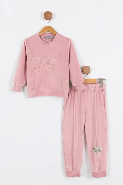 pembe-4-11-yaskelebek-nakisli-kadife-kiz-cocuk-takim-308799