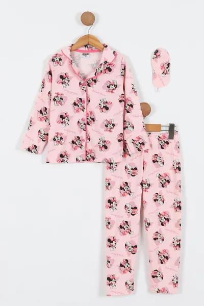 pembe-4-12-yas-karakter-baskili-on-dugmeli-goz-bandi-detayli-kiz-cocuk-pijama-takim-337925