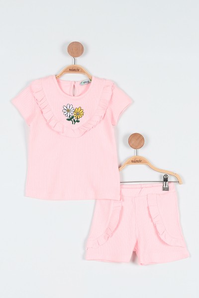 pembe-4-8-yas-papatya-nakisli-yaka-firfirli-sortlu-kiz-bebe-takim-191387