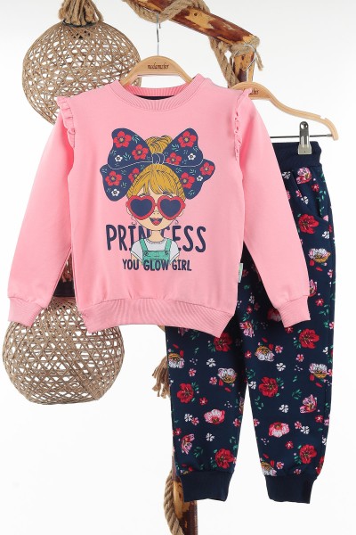 pembe-4-8-yas-princess-kiz-baskili-kiz-cocuk-takim-137470