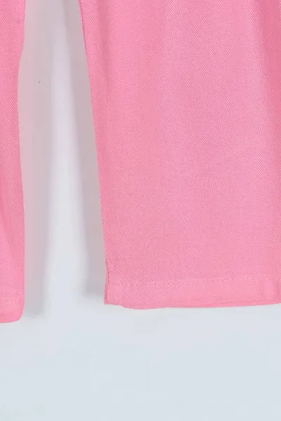 Pembe (4-9 Yaş) Üçgen Köprülü Kız Çocuk Pantolon 246185