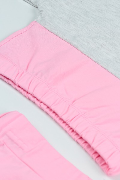 Pembe (5-8 Yaş) Choose Baskılı Kız Çocuk Etekli Takım 96845