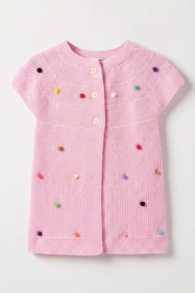 pembe-5-8-yas-garson-boy-dugmeli-ponponlu-kiz-cocuk-yelek-474269