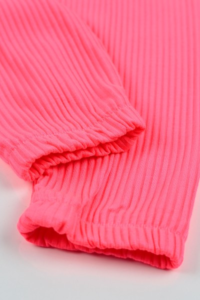 Pembe (5-8 Yaş) Taşlı Bel Lastikli Kız Çocuk Takım 97815