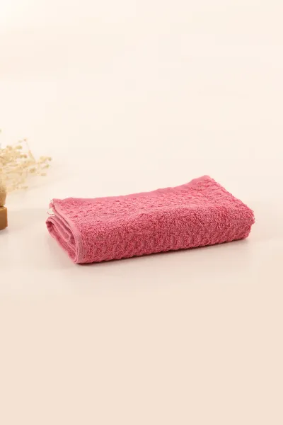 Pembe 50x90 Cm Bella Home Dilber Desenli El Havlusu 395583