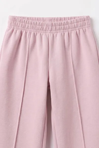 Pembe (6-10 Yaş)Karakter Baskılı 3 İp Şardonlu Kız Çocuk Kışlık Takım 499273