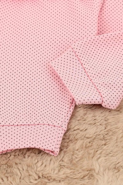 Pembe (6-12 Ay) Puanlı Önden Çıtçıtlı Bebe Takım 148424