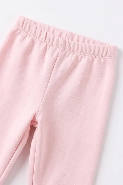 Pembe (6-24 Ay) Fiyonk Kurdela Detaylı 3 İp Şardonlu Kız Bebek Kışlık Takım 499775