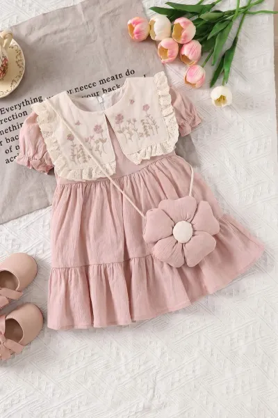 pembe-6-24-ayyakasi-nakisli-fistolu-muslin-kiz-bebek-elbise-467274