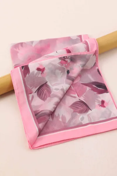 Pembe 75x180 Cm Our Fashion Dijital Baskılı Desenli Soft Şal 396822