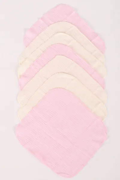 Pembe 7'li Kutulu Desenli Bebek Mendil 456004
