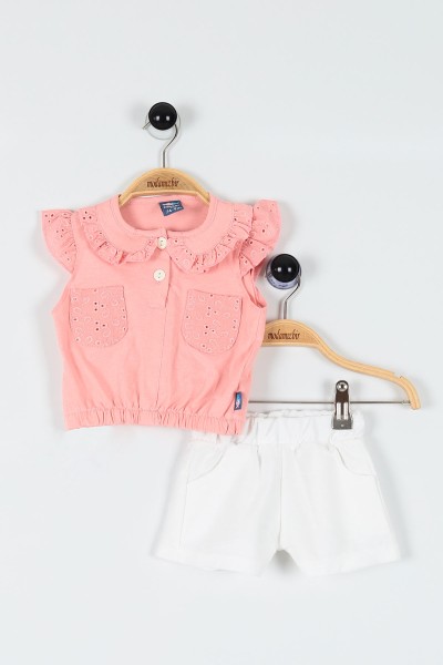 pembe-9-24-ay-cicek-dokuma-desenli-cep-detayli-sortlu-kiz-bebe-takim-175947