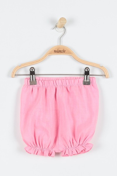 Pembe (9-24 Ay) Puanlı Fiyonklu Kız Bebe Takım 179988