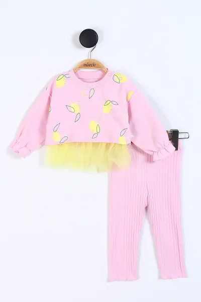pembe-9-24-aylimon-baskili-tutu-etekli-kiz-bebek-takim-336028
