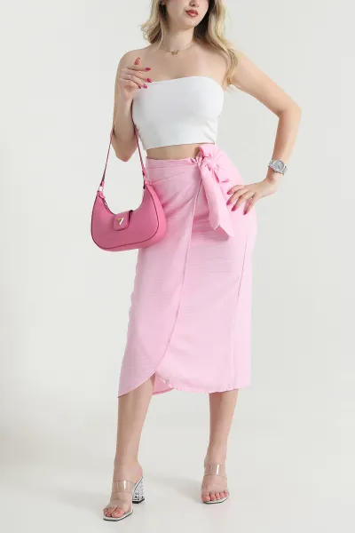 pembe-baglamali-kadin-keten-etek-464073